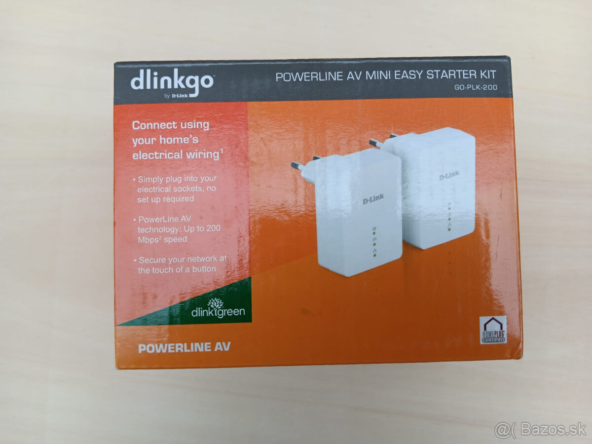 Predám Powerline adaptéry D-Link - 3