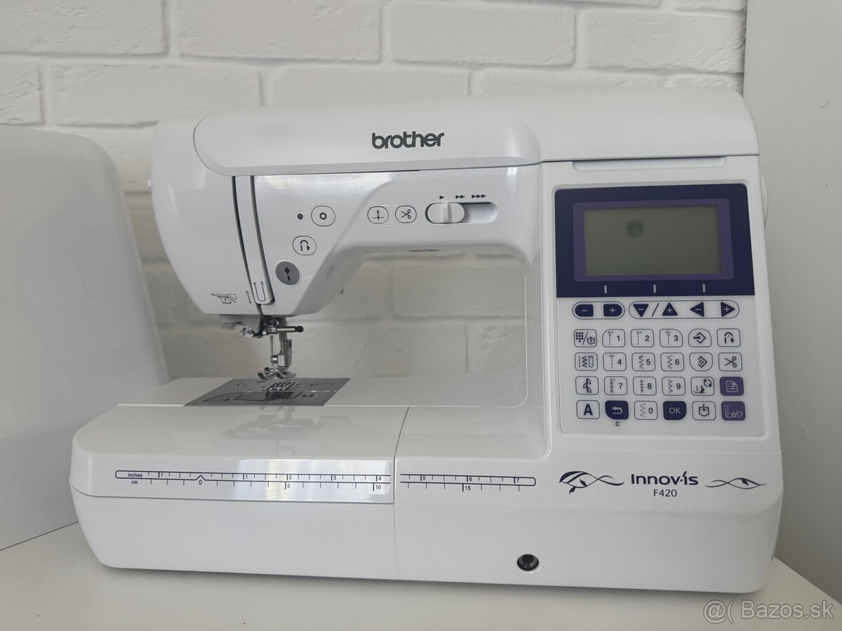 Šijací stroj Brother innov-is F420 výborný šijaci stroj - 3