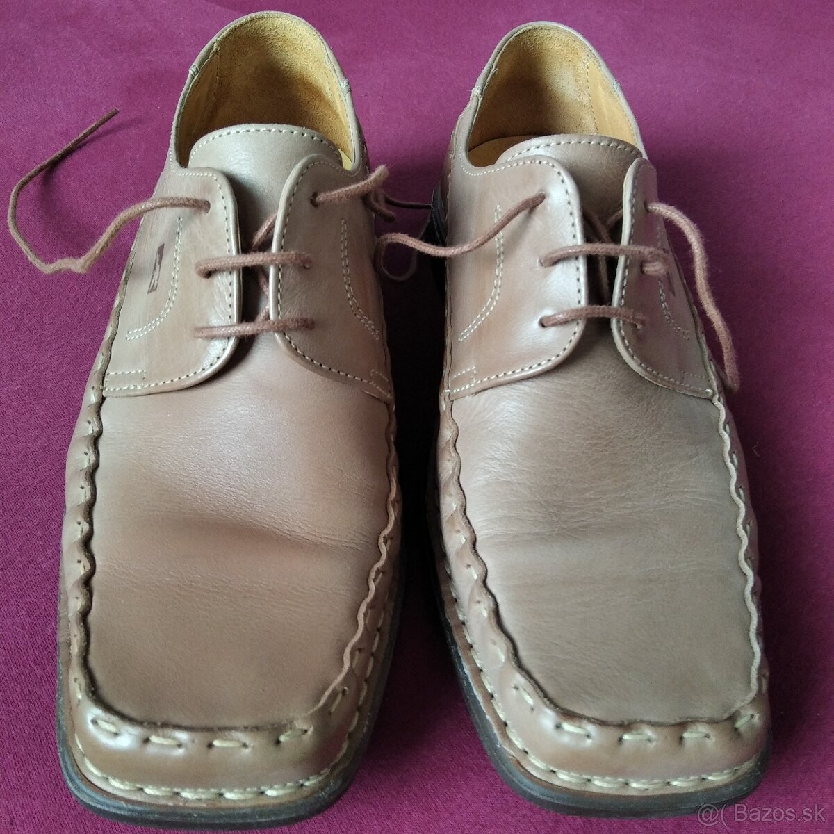 Kožené poltopánky Fluchos 40-41 - 3