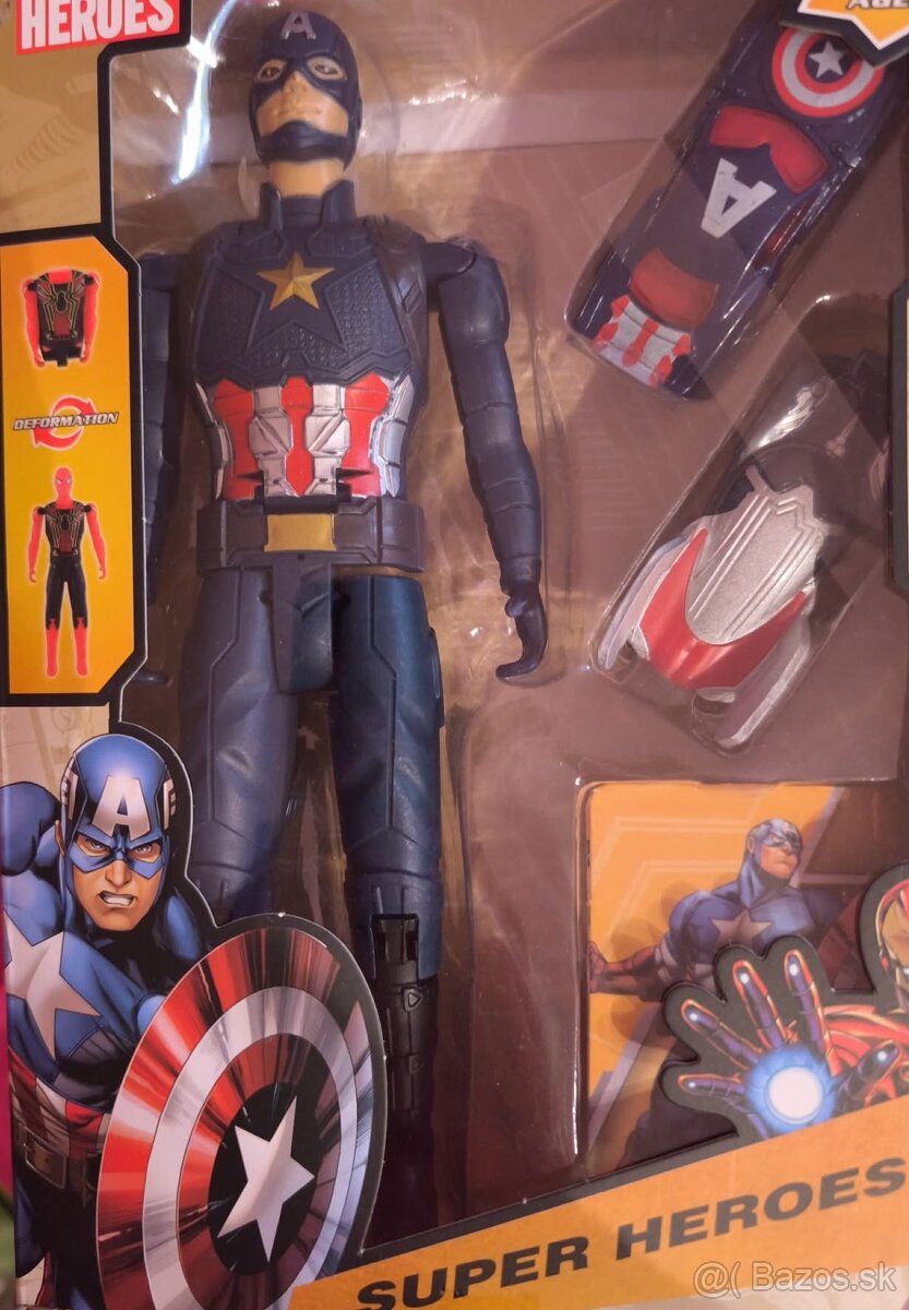 Kapitán Amerika s autíčkami Avengers - 3