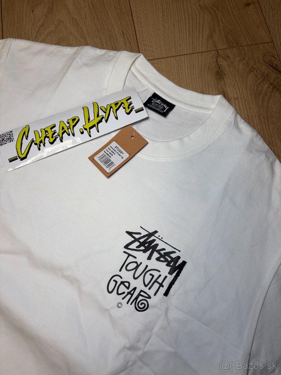 Stussy Tough Gear Tee - White - 3