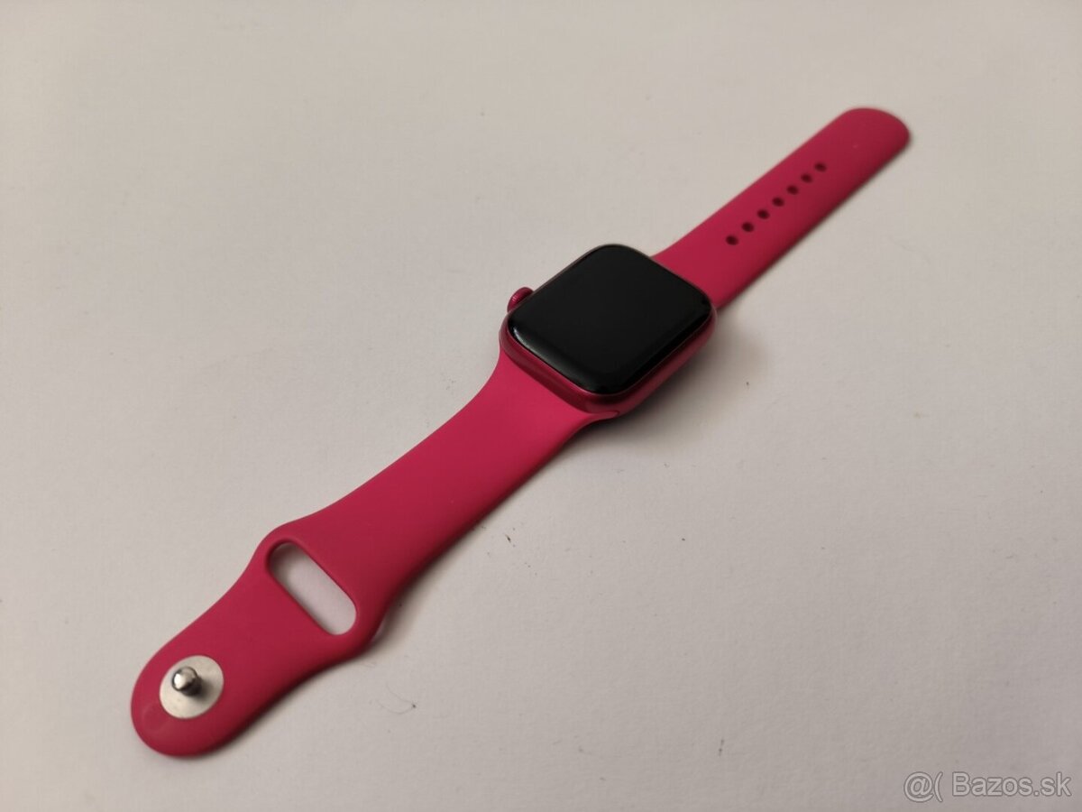 apple watch 7 41mm Red / Batéria 85% - 3
