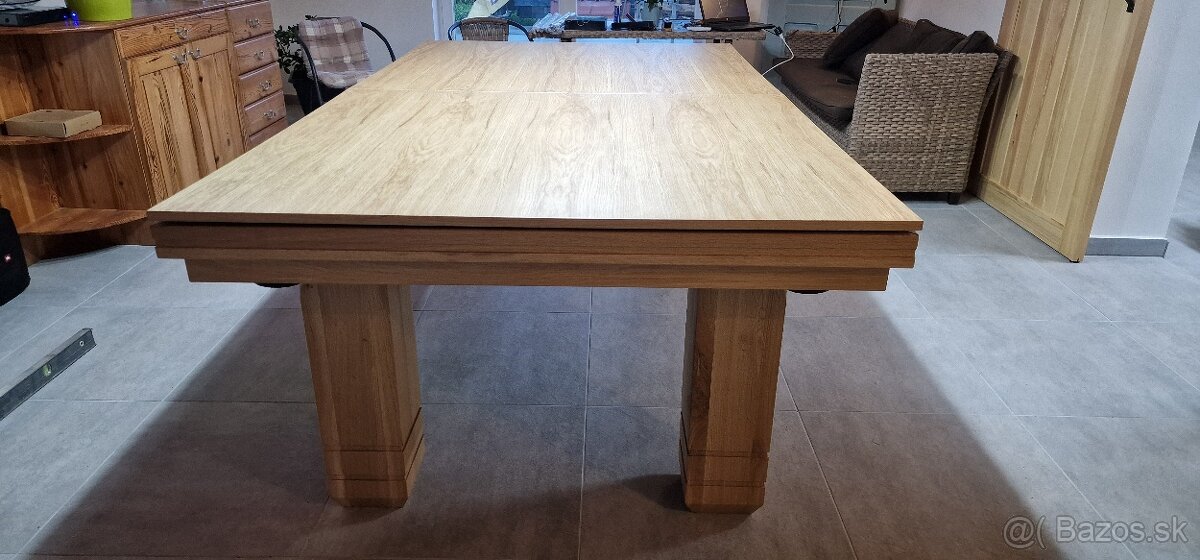 Jedálensko biliardový stôl 7ft s bridlicou - 3