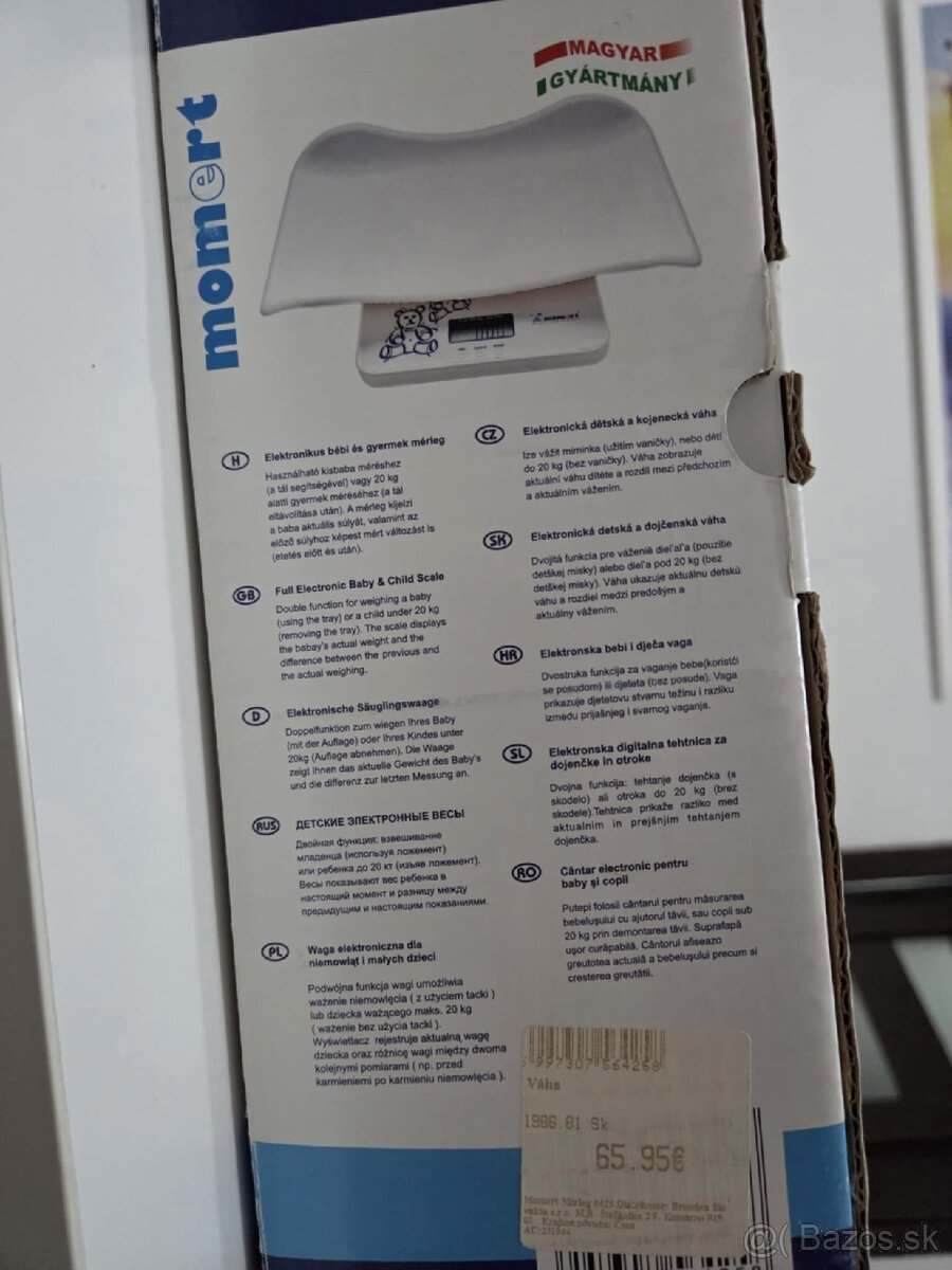Dojčenská váha Momert - 3