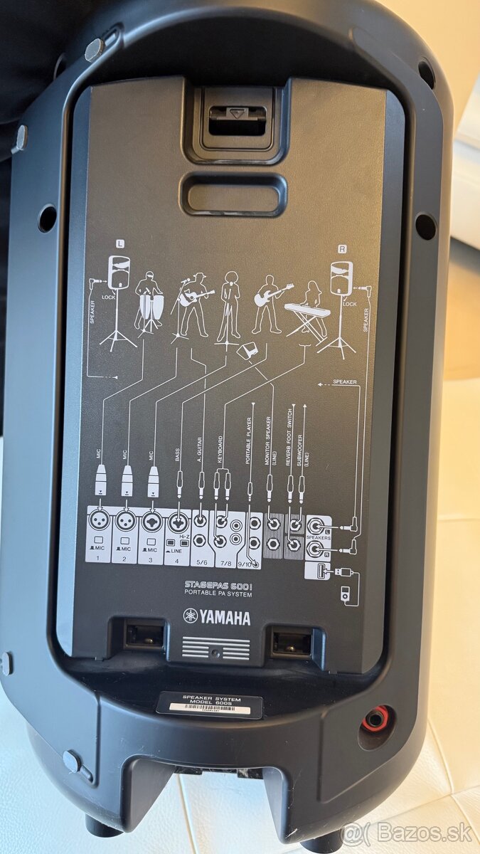 Ozvučovací set Yamaha Stagepas 600i - 3