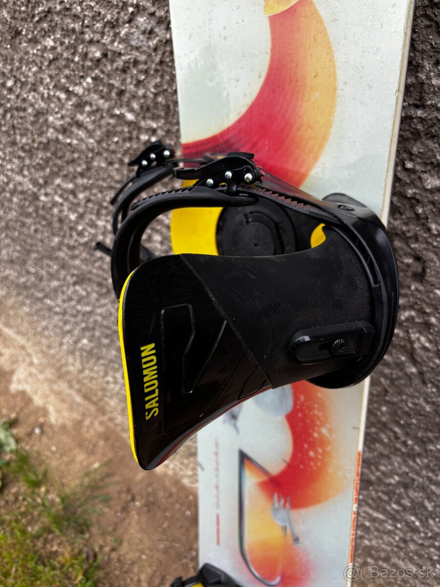 Snowboard Capita + viazanie Salomon - 3