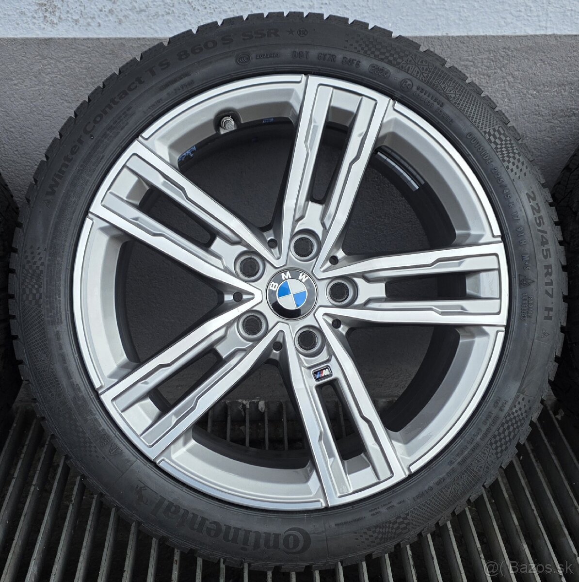 225/45 R17 zimné pneu+disky BMW Double-Spoke 550M Ferricgrey - 3