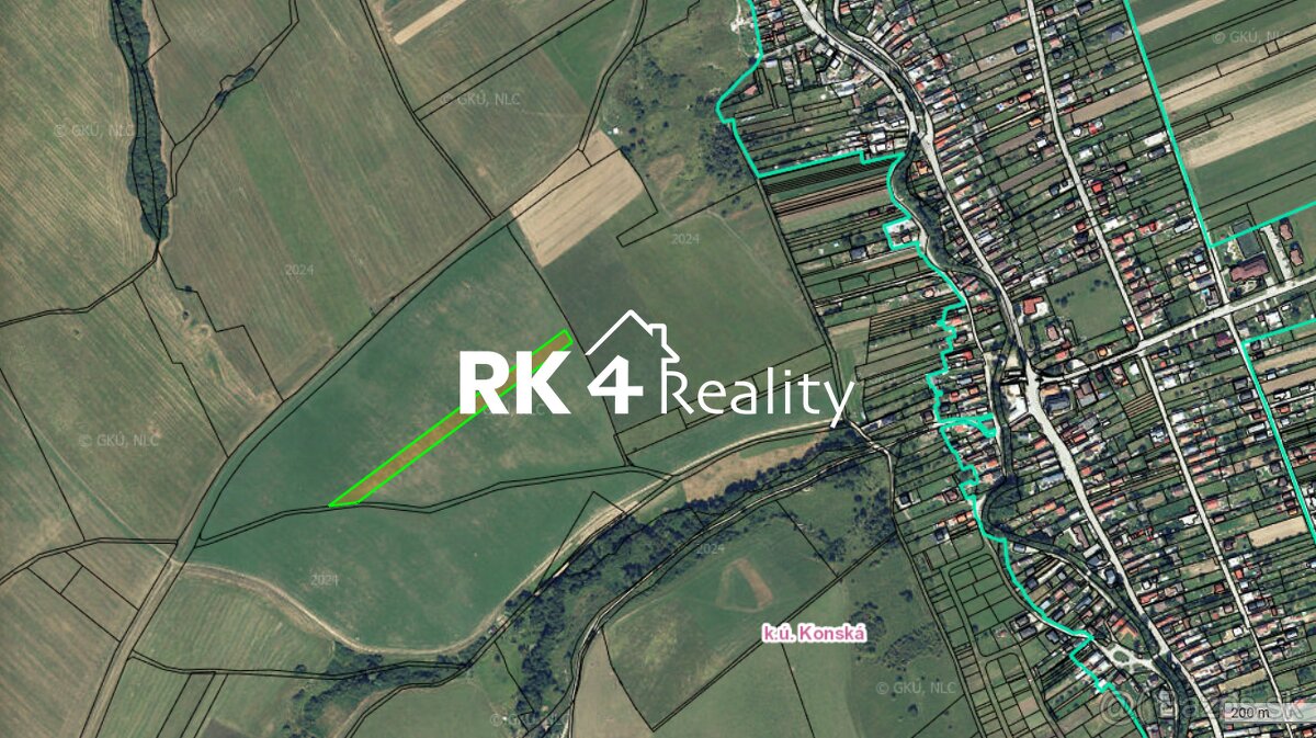 RK4 - NA PREDAJ - Pozemok Konská - 3