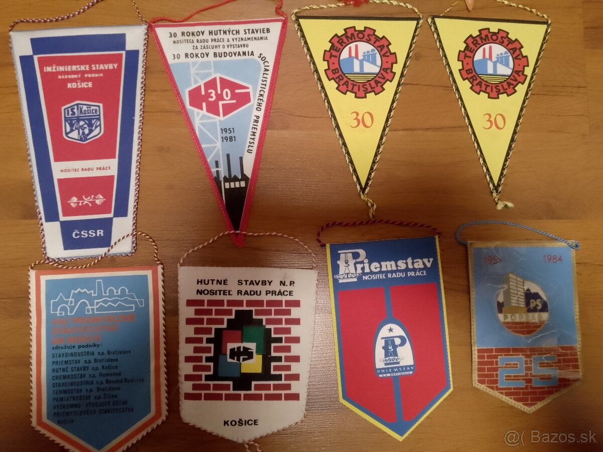 Retro vlajky a odznaky - 3