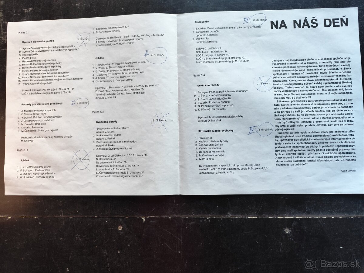 Platne súprava retro - 3