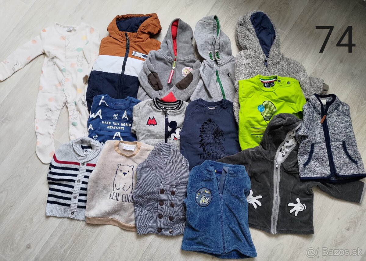 Balík oblečenia 74 pre chlapca - 3