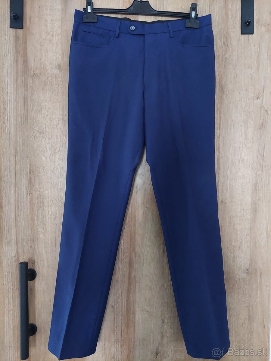 Pánska oblek modrý - 3