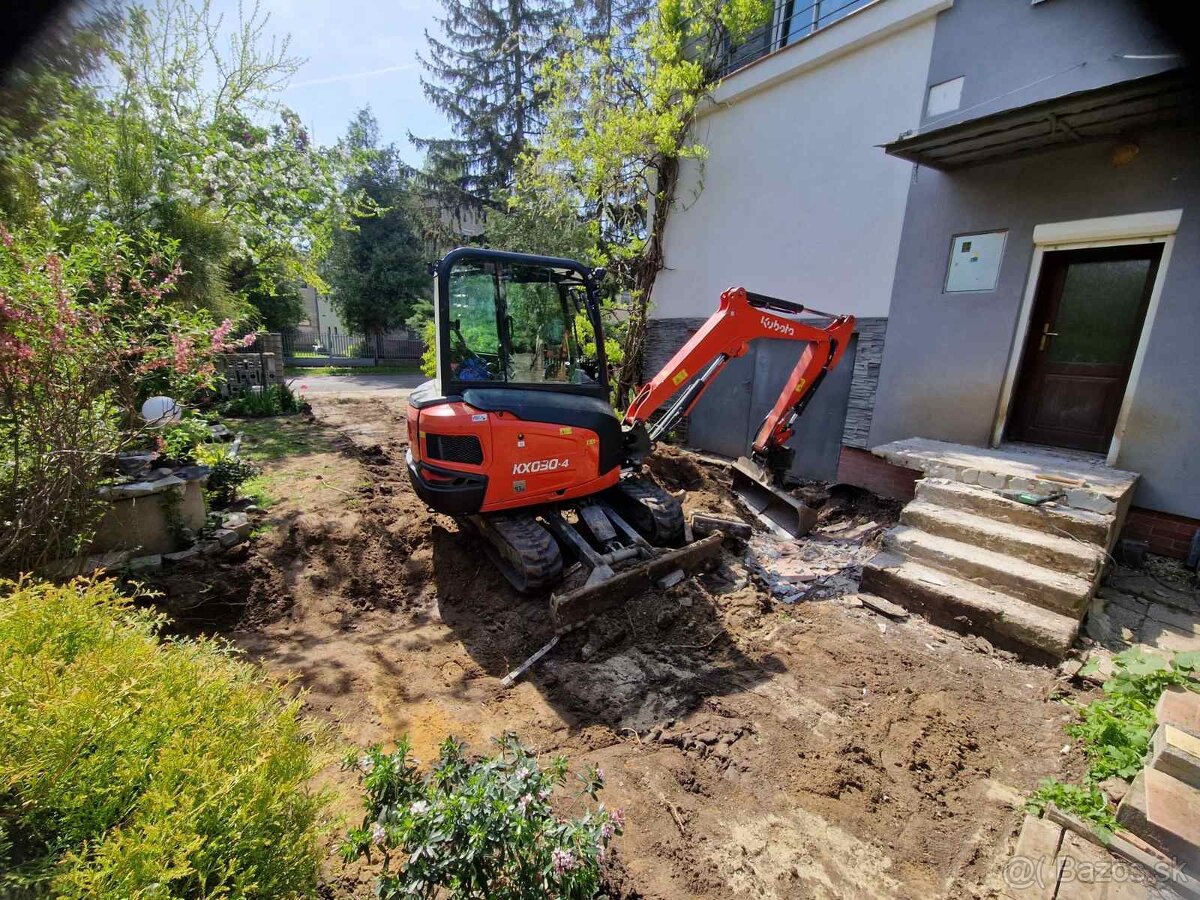 Bager zemné a výkopové práce - 3