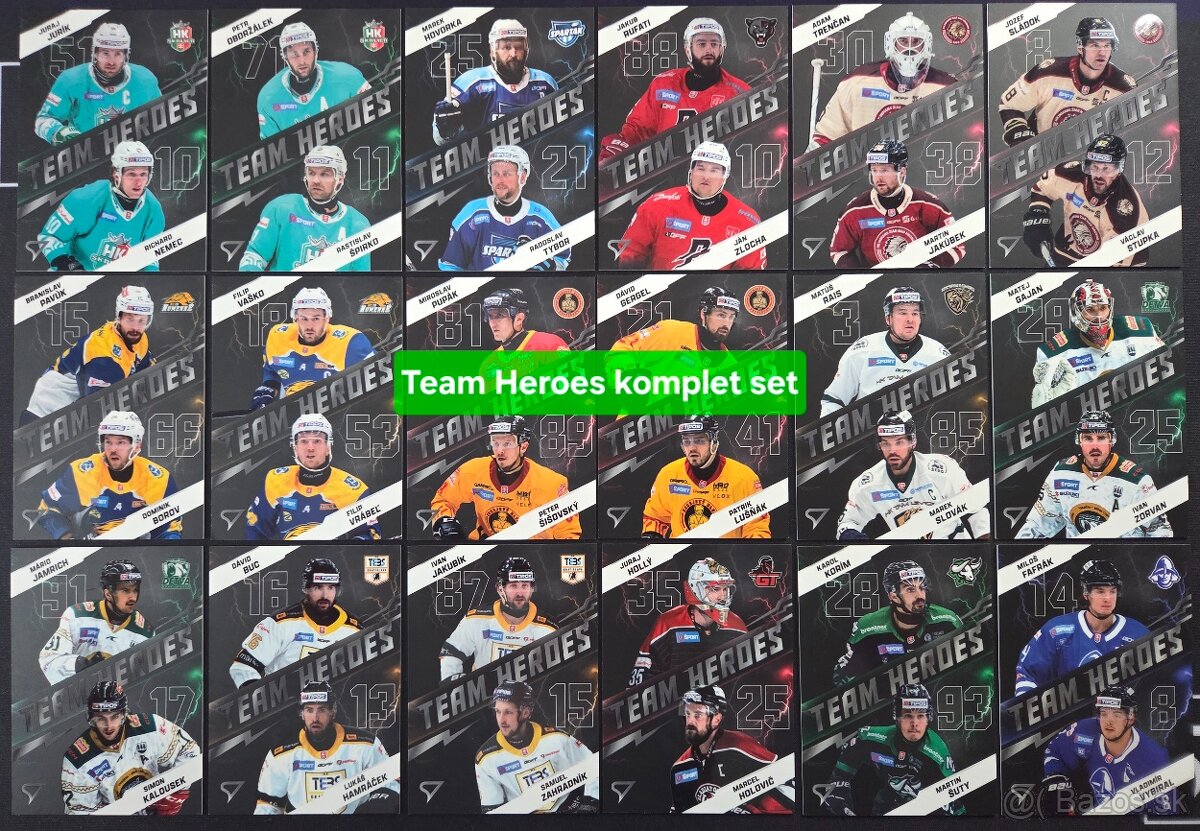 SHL 2025/26 - komplet insertne sety - 3