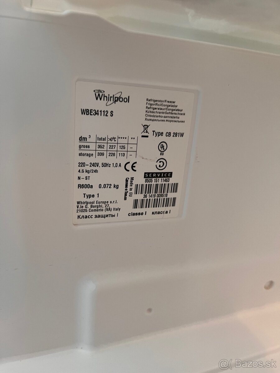 Chladnička Whirlpool - 3