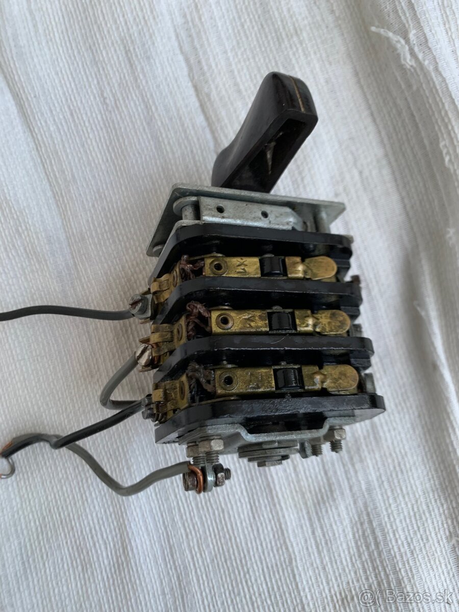 Staré spínače / prepínače / vypínače - 3