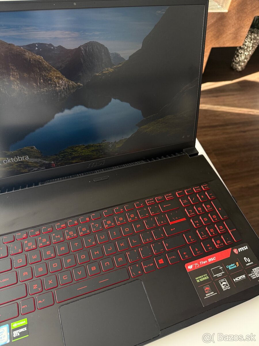 Herný notebook MSI GF75 Thin 9SC - 3