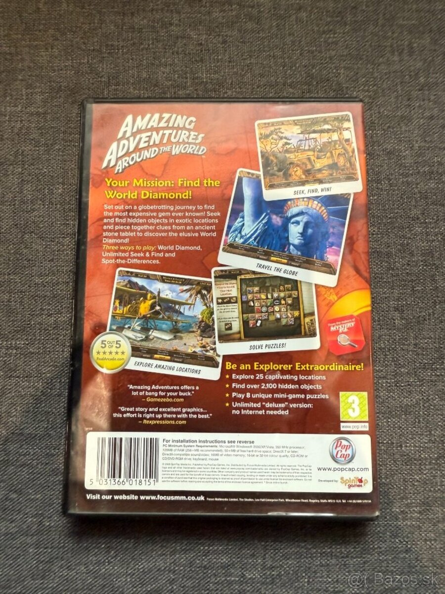 PC hra: Amazing Adventures – Around the World - 3