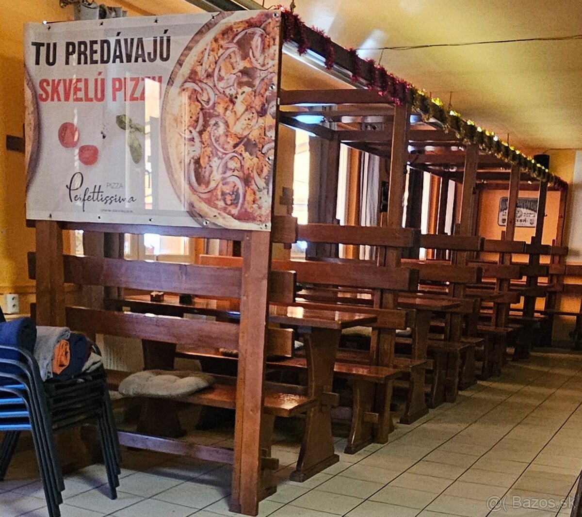 Drevené boxy zo smrekovej špárovky - hnedé - 3