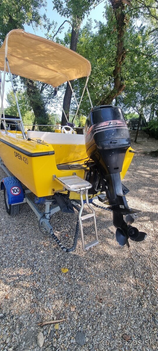 Predám motorový čln,loď - 3