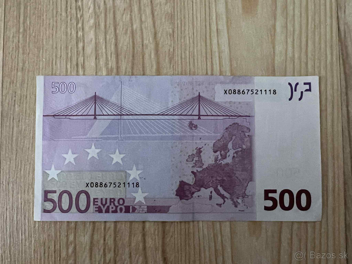 500 Eurové bankovky - 3