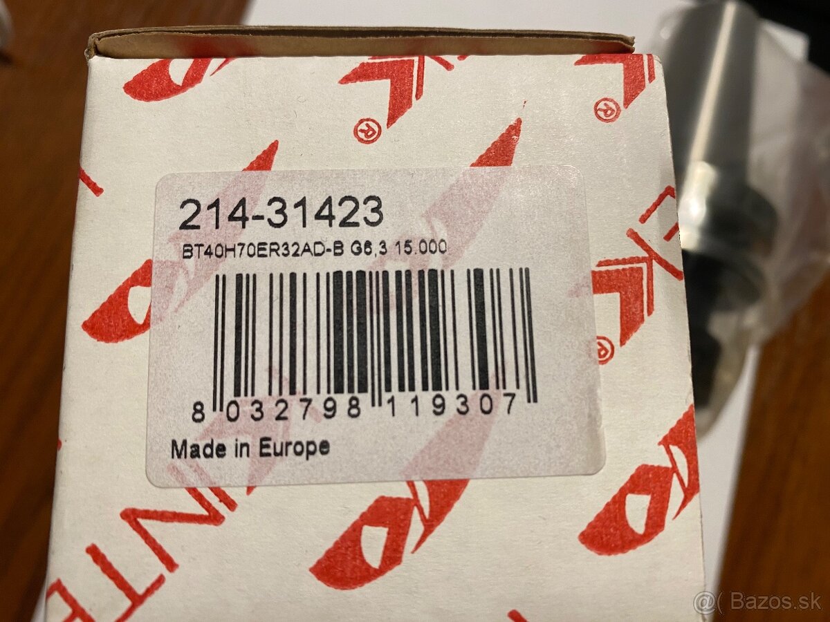 Klieštinové skľučovadlo kintek iso 40 - 3