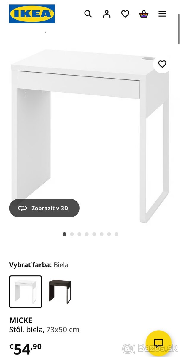 Ikea stol Micke - 3
