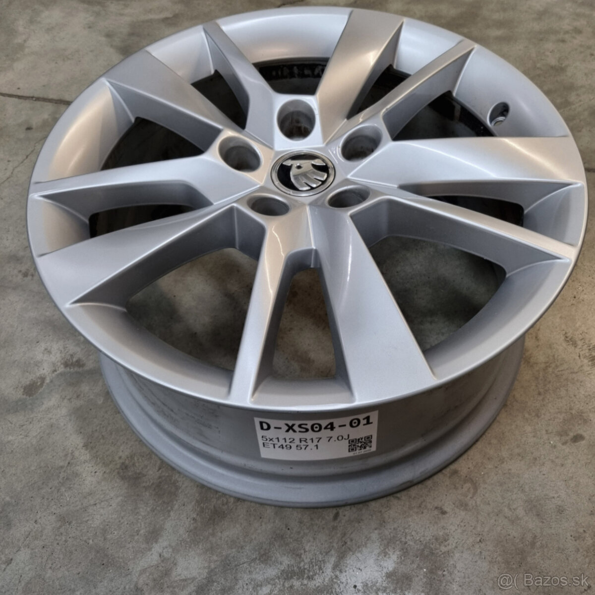 Hliníkové disky 5x112 R17 7J ET49 - 3