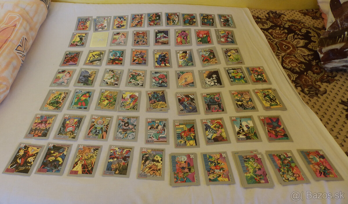 Zberateľské karty DC Cosmic 1991 - 3