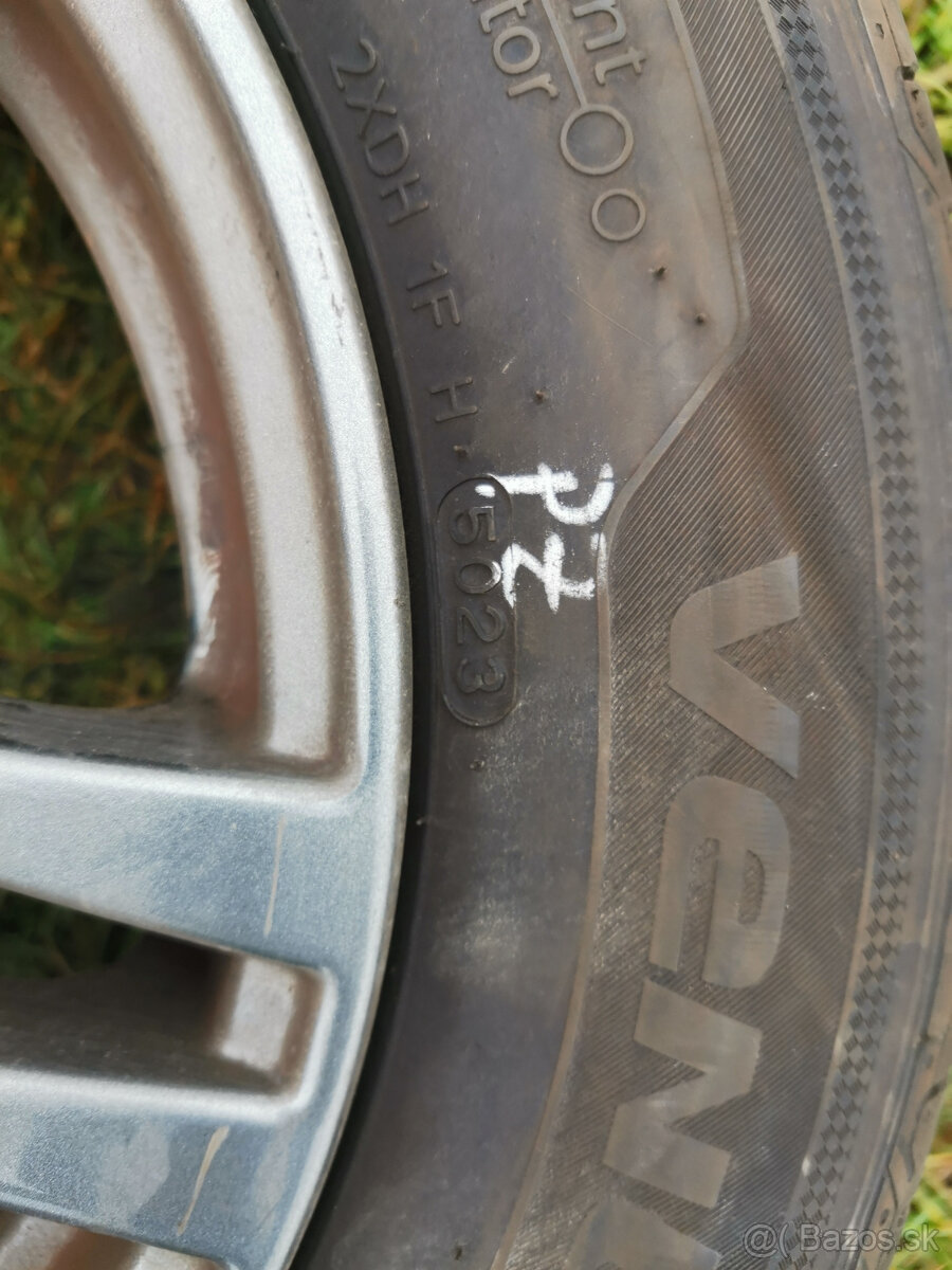 4ks ALU disk + PNEU Hankook 195/65R15 - 3