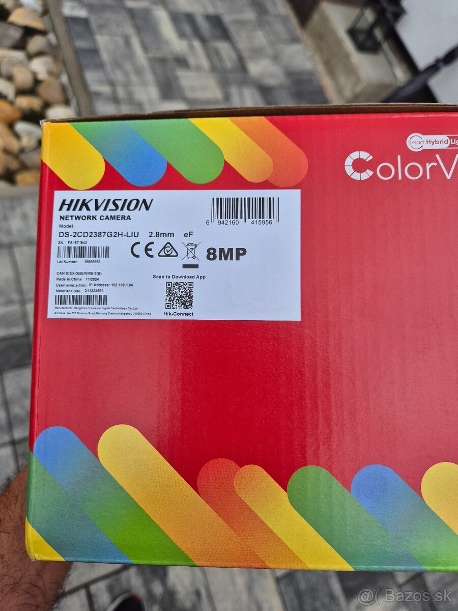 Hikvision DS-2CD2387G2H-LIU 2,8mm - 3