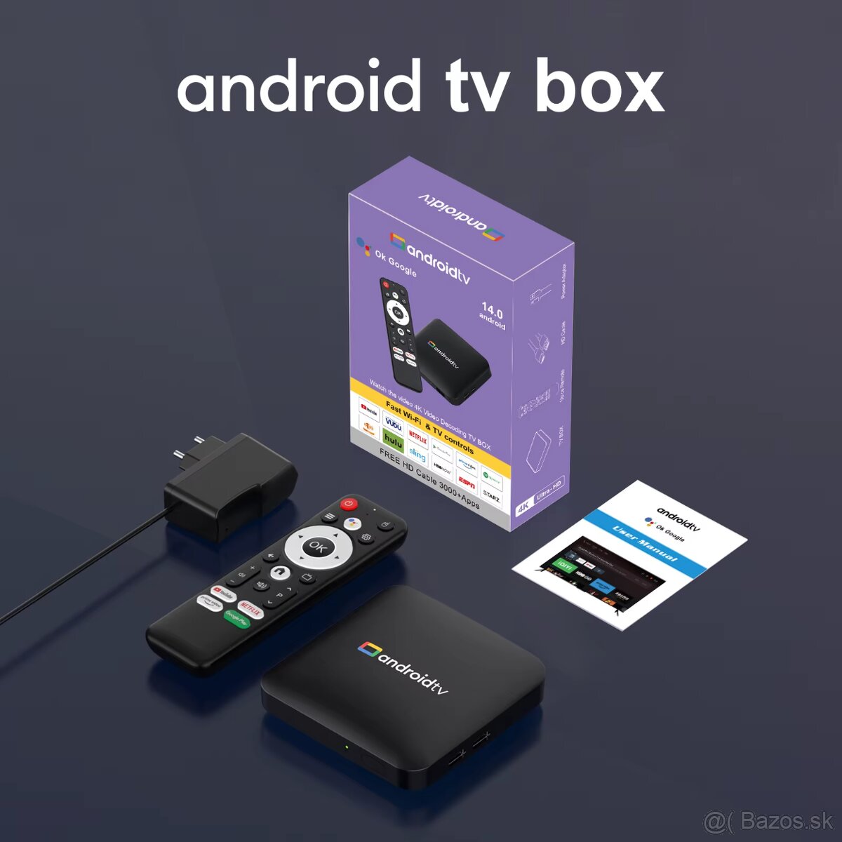 Smart TV Box H96 Max S905L3 - Android - 2ks - 3
