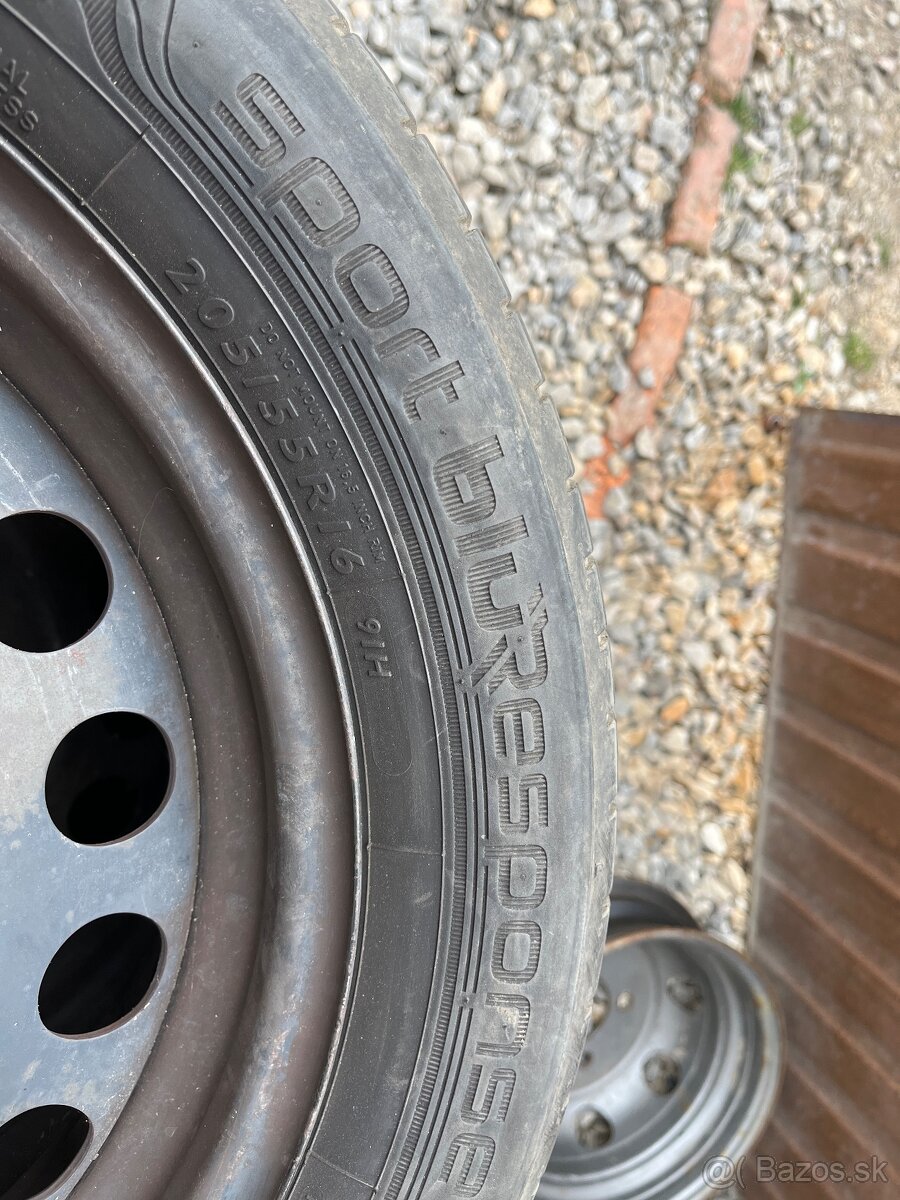 205/55 R16 Dunlop na diskoch Opel - 3