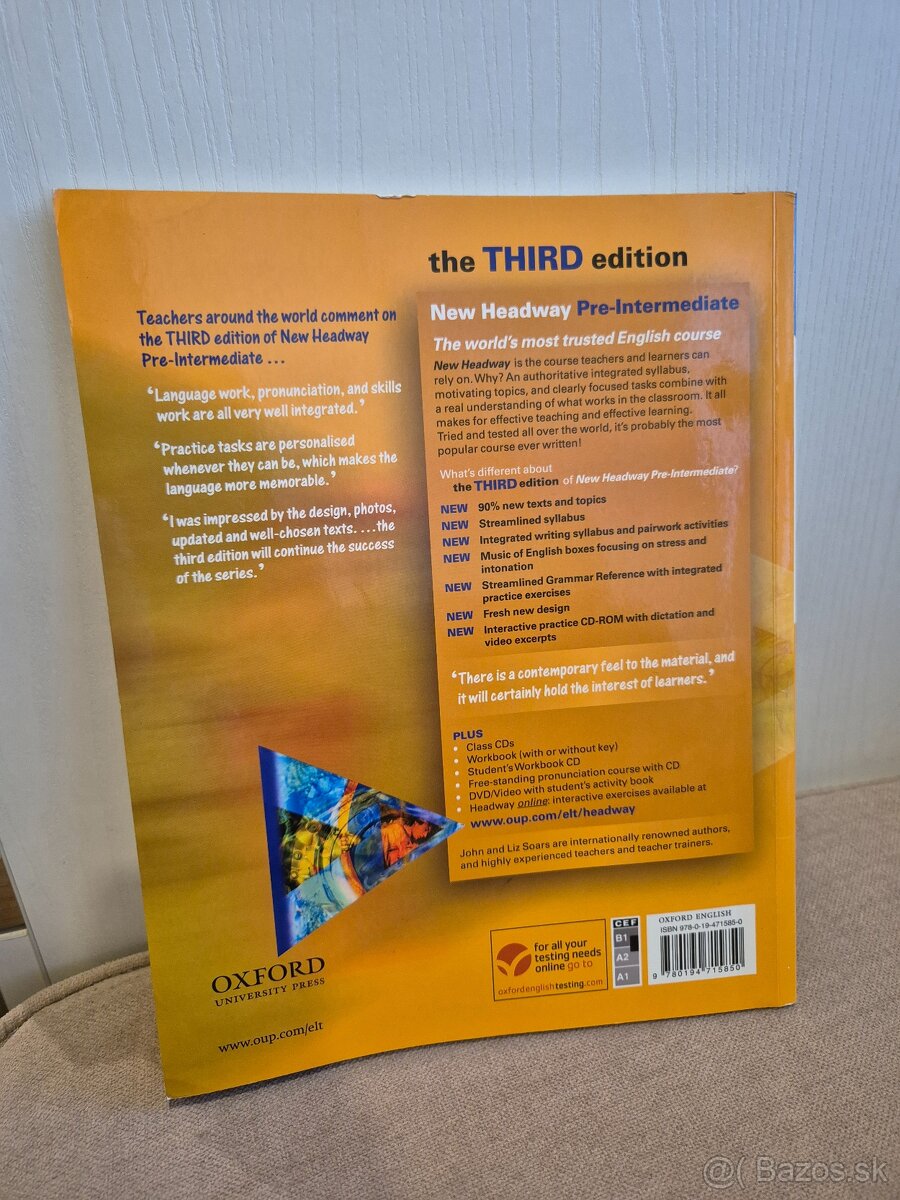 Headway-pre-intermediate student's book(3rd edition) - 3