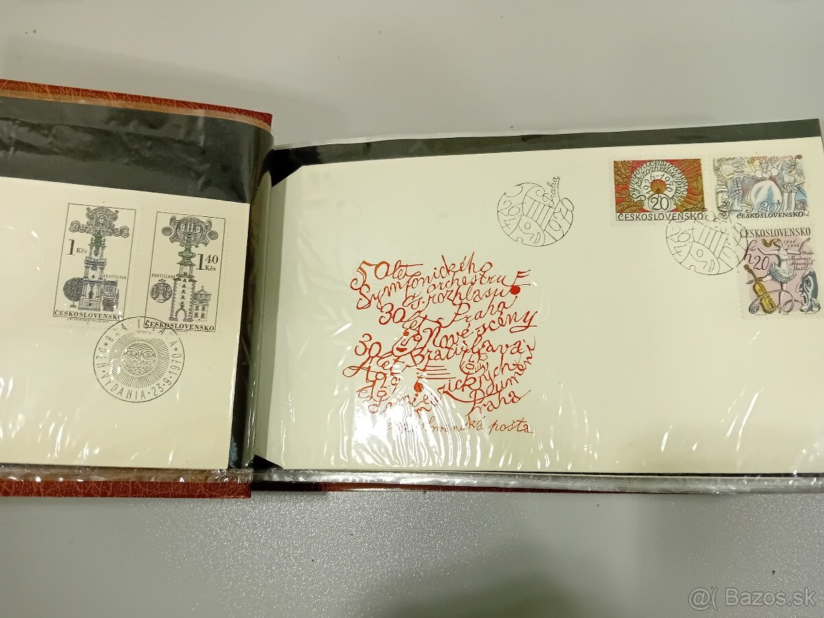 FDC Československa v albume - 3