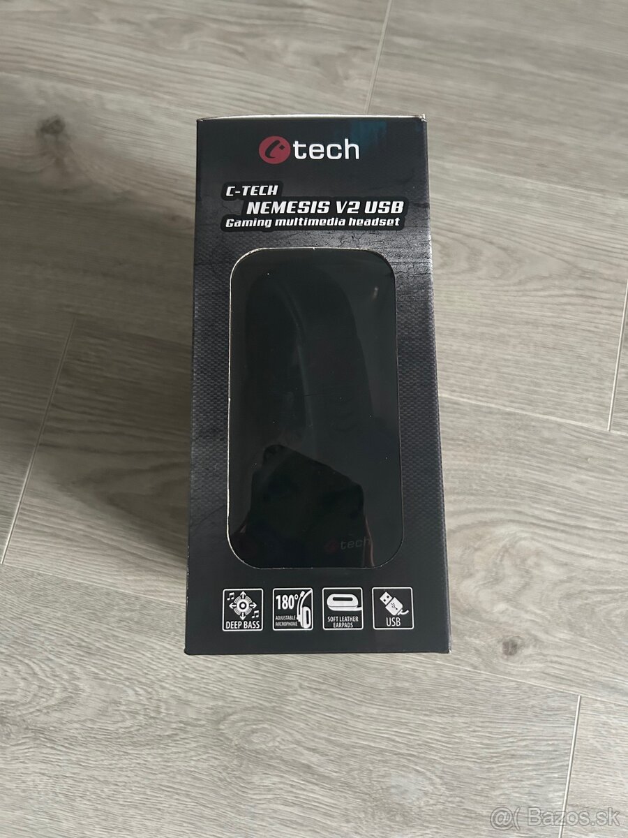 Predám herné slúchadlá C-TECH NEMESIS V2 USB - 3
