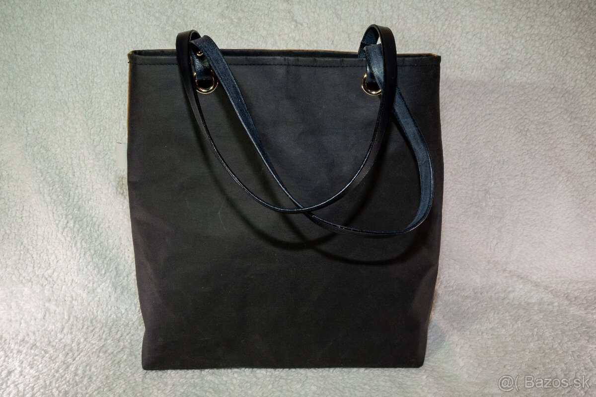 Dámská kabelka Sára - z Kraft Texu (prateľného papiera) - 3