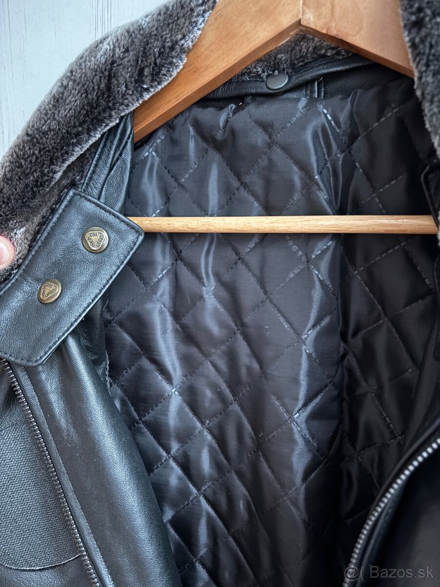 Pánska kožená bunda - nová - 3