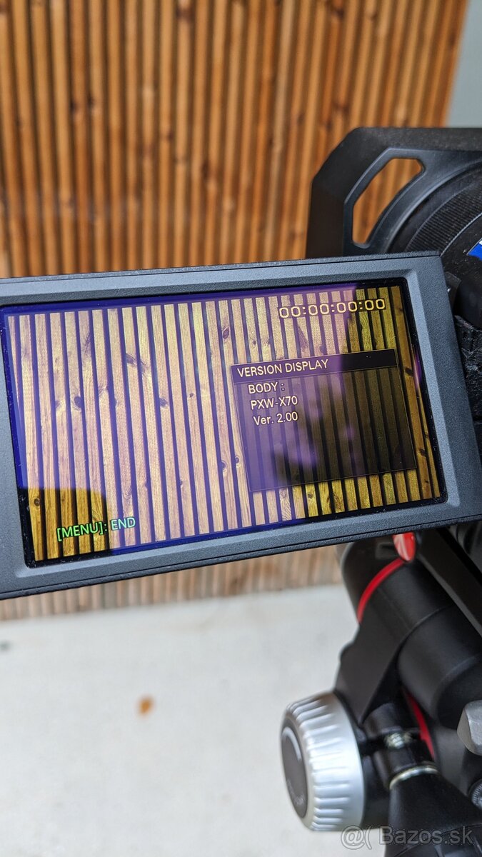 SONY PXW-X70, statív, Manfrotto MHXPRO-3W, RODE NTG3 - 3