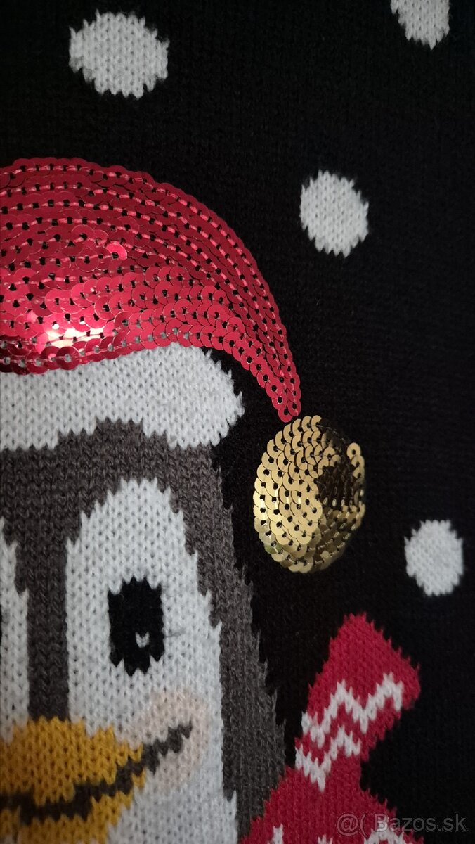Dámsky vianočný sveter M - 3