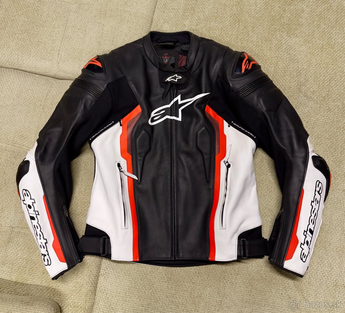 Kožená bunda Alpinestars Missile V2 - 3