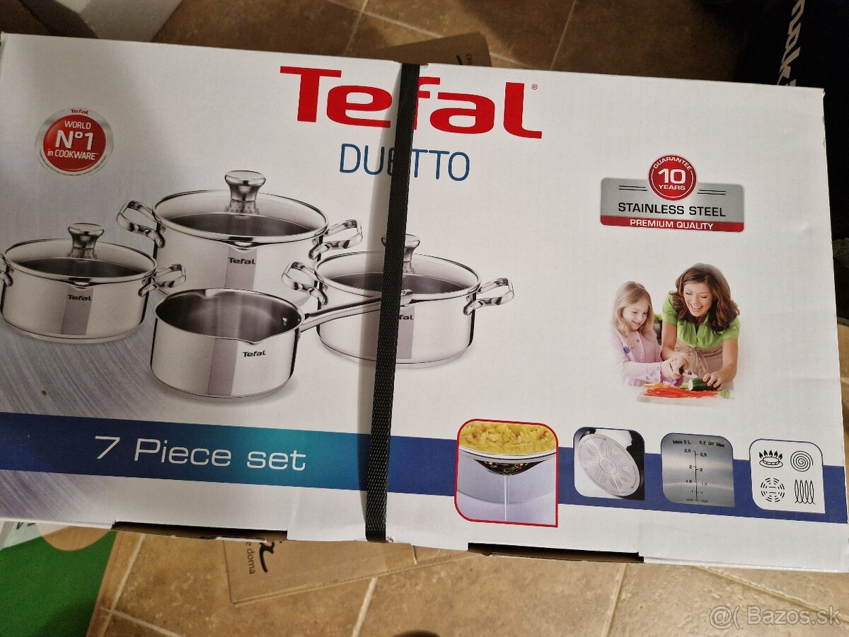 Predam hrnce zn tefal 7dielna sada - 3