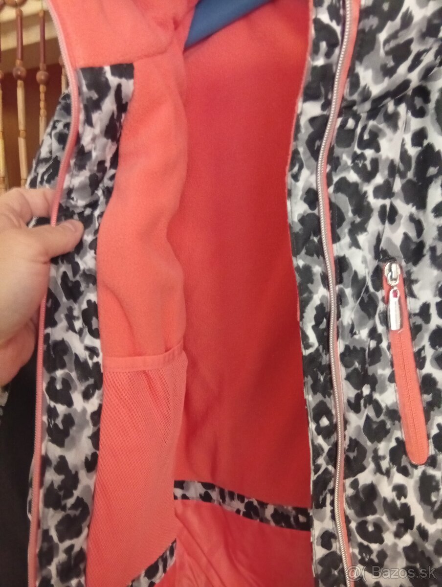 Krasna dámska zimná teplá Bunda - 3