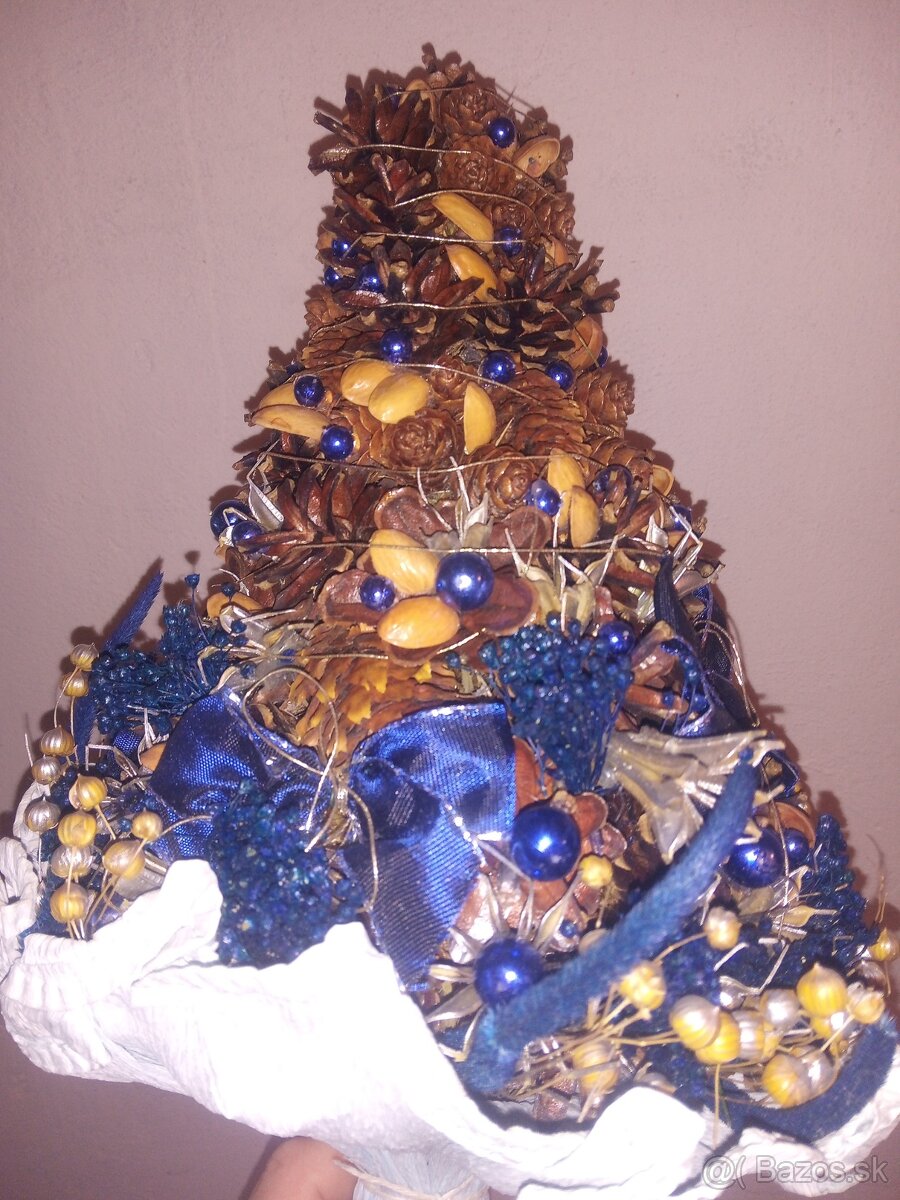Darujem modré vianočné gule a ozdoby - 3