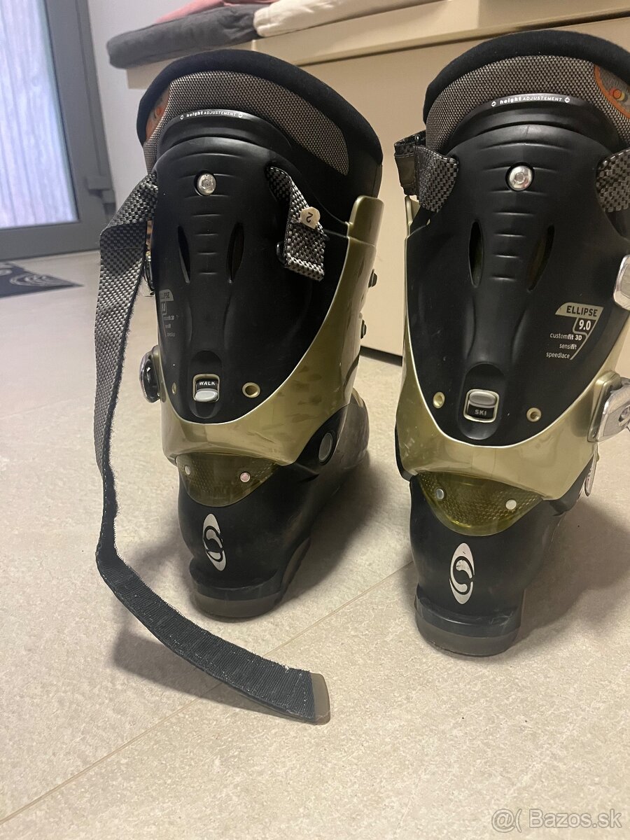 Lyže s lyžiarkami - 3