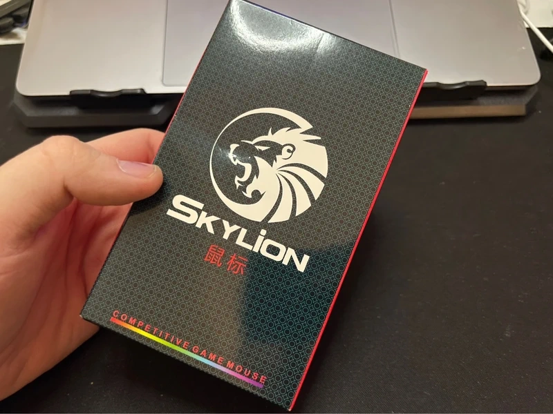 Herná myš SkyLion F1 RGB Čierna - 3