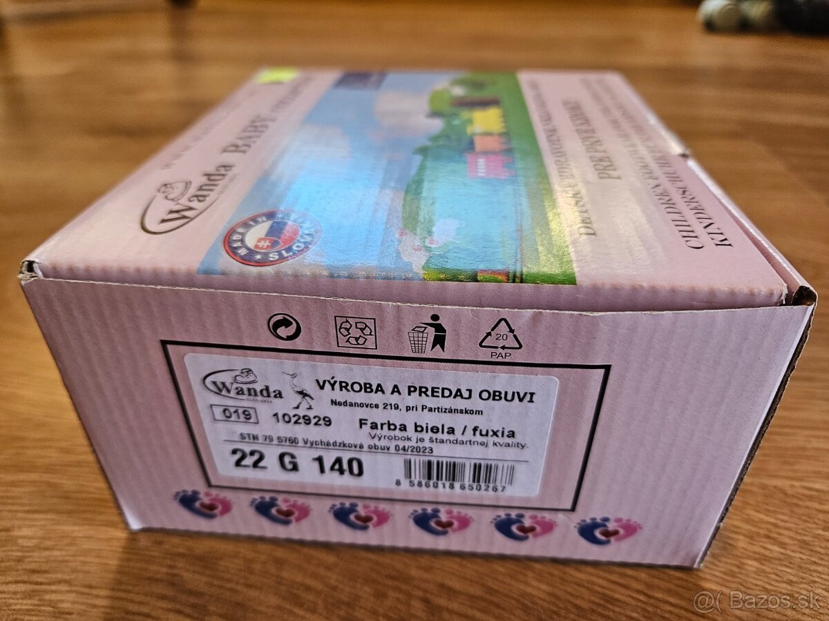 Detské kožené topánky Wanda - NOVÉ - 3