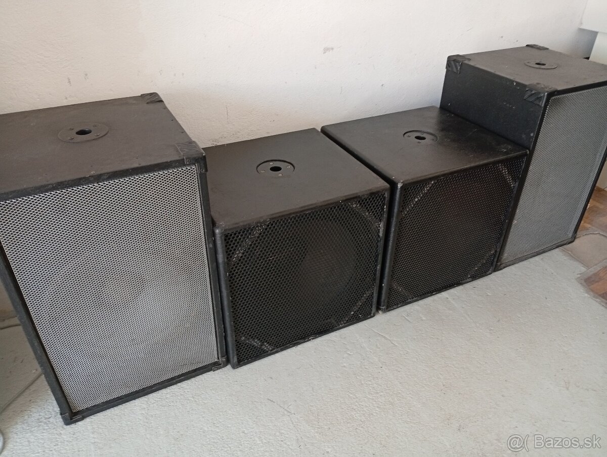 Pasívne reprobedne, satelity/basy - 3