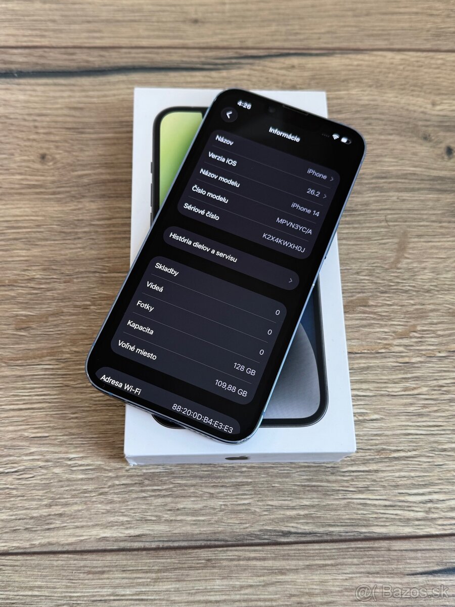 iPhone 14 128GB Blue - 3