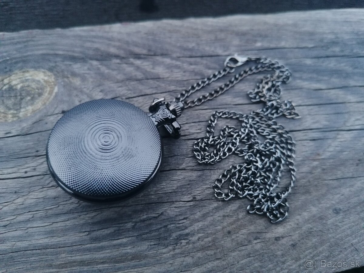 Čierna mačka vreckové hodiny - 3